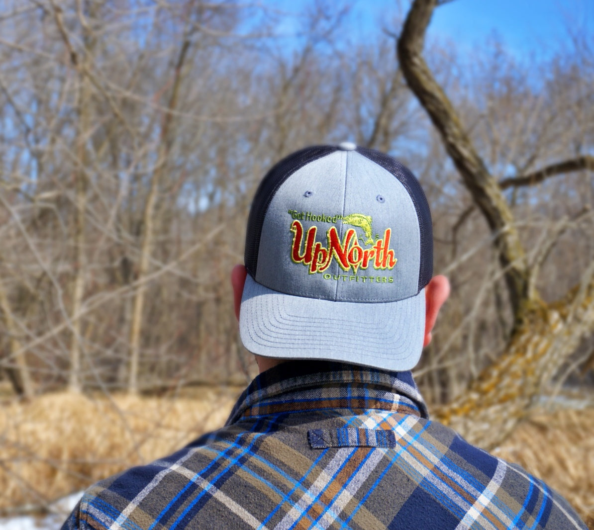Heather Gray UpNorth Outfitters Trucker Hat