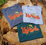 UpNorth Outfitters logo Tee - grey Get Hooked Up North Outfitters. Up North Minnesota, Wisconsin, South Dakota, Sotaco, Up North Trading UpNorth Up north Outdoors