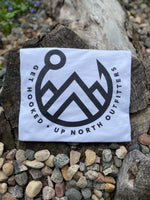 UpNorth Outfitters Mountain Tee - White Get Hooked Up North Outfitters. Up North Minnesota, Wisconsin, South Dakota, Sotaco, Up North Trading UpNorth Up north Outdoors